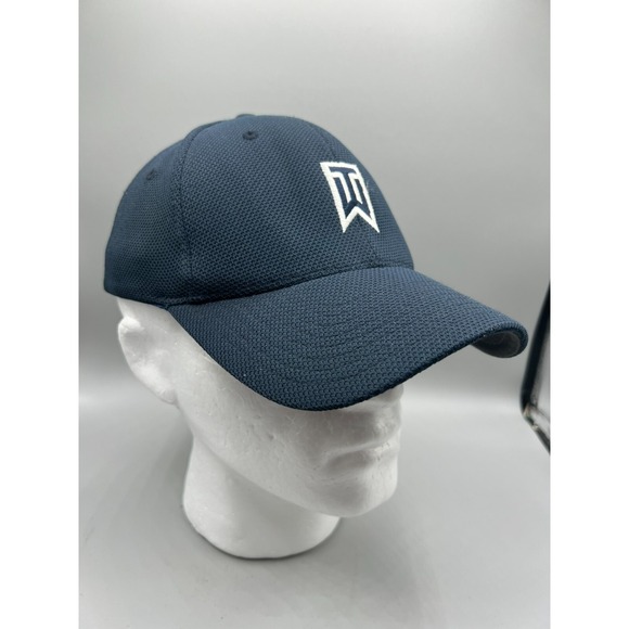 Nike Other - TIGER WOODS Golf Hat Navy Blue Mens One Size FlexiFit